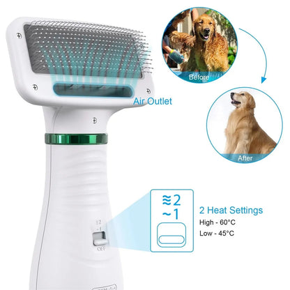 Sèche-cheveux portable 2 en 1 pour chien