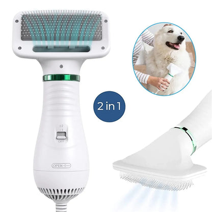 Sèche-cheveux portable 2 en 1 pour chien